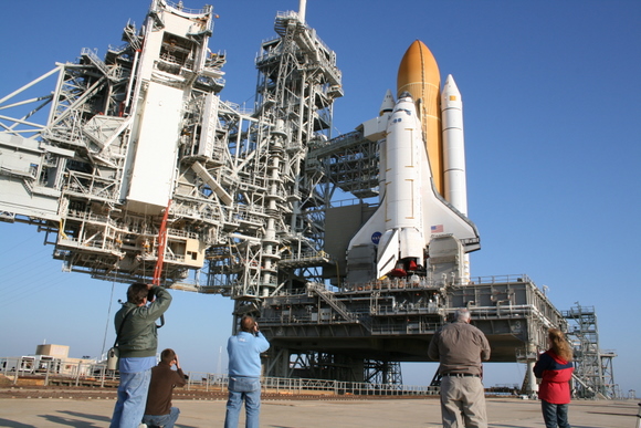 While everyone else is taking pictures, Nancy just stares in wonder. Image: Ken Kremer