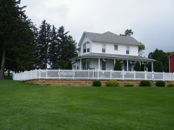 The house.